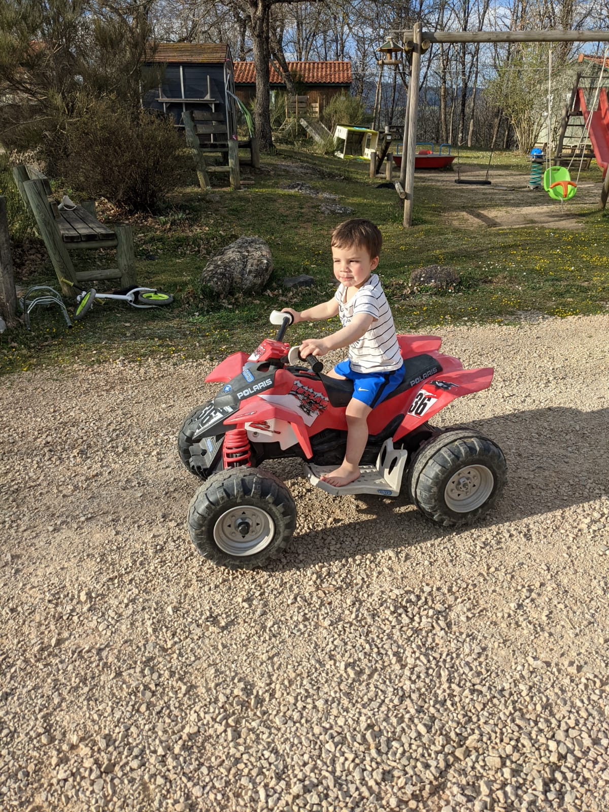 Petit kwad electrique